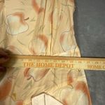 Coach  Apple‎ Print Dress Size 4 Peach Summer V-Neck Luxury Springtime Designer Photo 11