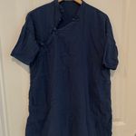 Navy Blue Vintage Sundress Size L Photo 0
