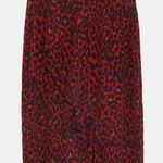 ZARA ASYMMETRIC ANIMAL PRINT SKIRT Sz L NWT Photo 0