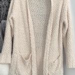 Newbury Kustom Boutique Cream Soft Popcorn Cardigan Photo 0