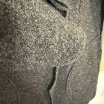 Halogen  Women's Medium Winter Peacoat Grey Wool Blend Photo 3