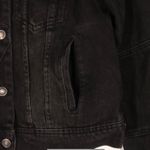 Free People NWT X Revolve Rumors Black Denim Jacket Size XS Photo 8