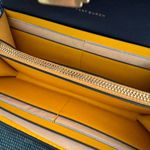 Tory Burch New T Monogram Jacquard Wallet Crossbody Clutch Purse 135846 $348 Photo 5