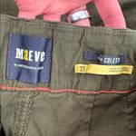 Anthropologie Maeve The Colette Full Length Wide Leg Green Pants 27 Photo 3