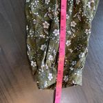 Old Navy  XXL Dress Floral Print Long Sleeve Boho‎ Green Casual Women's Photo 9