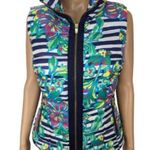 Lilly Pulitzer  syd quilted puffer vest M Photo 2