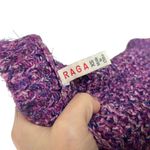 Anthropologie Raga Rita Sweater Purple Metallic Knit Crewneck Size X-Small XS Photo 12