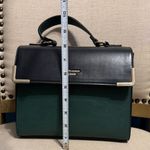 Dune London  Black and Dark Green Satchel Photo 3