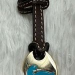 Dooney & Bourke Blue Duck Brown Bag Charm Photo 0