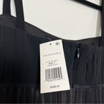 NWT Jonathan Simkhai Annabelle Tulle Silk Mini‎ Dress Size 2 Black Photo 3