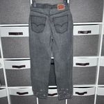 Levi's Levi’s Low Pro Straight Jeans Gray Wash Size 27 Photo 4
