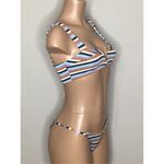 l*space New. L* stripe teeny bikini. XS. Retails $184 Photo 3