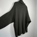 Jenni Kayne Jenni Kanye Cashmere Porter Turtleneck Sweater S Luxury Oversized Forest Green Photo 7