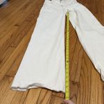 DL1961  Hepburn Wide Leg High Rise Vintage 31" Jeans in Eggshell Size 28 Photo 10