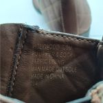 Madden Girl Holywood Ankle Boots Women's 7.5M Brown Quilted Zip Up Western Photo 7