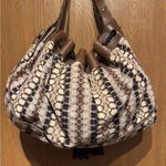 Jimmy Choo JIMMY CHOOSE PRINTED CANVAS HOBO BAG COA included!!! Photo 5