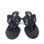 Charles David  black leather slides Photo 3