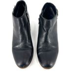 Sam Edelman  Leather Buckle Ankle Booties Black Boots Size 8‎ Style Petal Photo 1