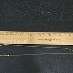 Amethyst Natural Raw Pendant Magnetic Clasp Gold-tone Skinny Chain Necklace Photo 11