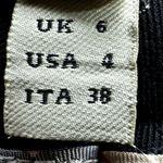 Burberry  Wool Dress Pants High Rise Pleated Stretch Black 4 32"x31" Photo 3