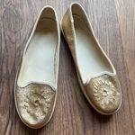 Jack Rogers  Mila Gold Glitter Slip Ons 9 Photo 3