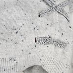 CAbi  Sweater Knit Hoodie Short Sleeve Loose Fit Top Cotton Blend Oversized XS Photo 11