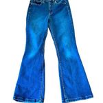 Gap  70’s high rise flare dark wash jeans 29r Photo 2