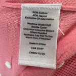 Talbots  Sweater Womens M Pink Embroidered Novelty Dog Frenchie Preppy Feminine Photo 13