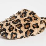 Madewell NWOT  The Scuff Slipper Leopard Faux Fur 6 M Photo 1