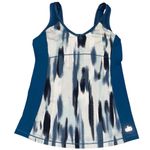 Alo Yoga Alo Blue Ikat Coolfit Bra Tank size Medium Photo 0