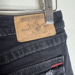 True Religion Shorts Womens 24 Distressed Denim Cutoff Mid Rise Frayed Jeans y2k Photo 6