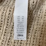 ASOS sweater knit relaxed fit tank cami oatmeal 12 Photo 5