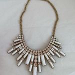 Forever 21  White Stone & Rhinestone Fashion Necklace Photo 0