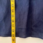 Moon River Anthropologie Womens Linen Open Back Top Sz S Beach Minimalist Travel Photo 4