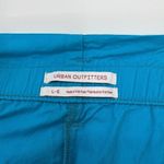 Urban Outfitters  Fiona Paperbag Shorts Belted Turquoise Women's Size Large Photo 4