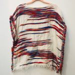 Dylan Baja Boho Fringe Poncho size XS/small. Photo 4