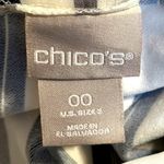 Chico's So Slimming Coastal Striped Slim Crop Ankle Pants Vanity Size 00/US 2 Photo 6