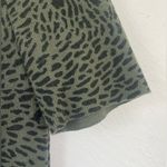 ZARA  Tribal Print Crop Top with Raw Hem- Boho Urban Streetwear Tee‎ Photo 2