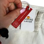 Marine layer Bridget Slim Wide Leg Crop White Pant Size 14 NWT Photo 15