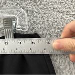 Sag Harbor Vintage  Black Maxi Skirt Fairy Grunge Dark Boho Floral Satin Women 12 Photo 6