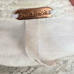 Free People  Ivory Lace Puff Sleeve Crop Top with Open Back - Size Photo 5