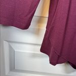 Soft Surroundings  Maroon Long Sleeve Blouse Batwing V-Neck Size XL EUC #5933 Photo 2