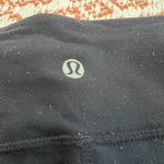 Lululemon Black Crop Leggings Size 6 Photo 2