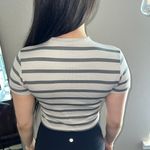 Dynamite Cropped Stripped Top Photo 2
