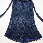 City Chic New!  Athena Maxi sequin Dress navy blue,‎ size 24 Photo 14