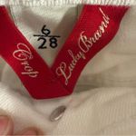 Lucky Brand  Women's White Denim Jeans 6/28 Sweet N Low Cropped Photo 3