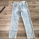 Kensie Vintage Luxe Slim Straight Blue Ankle Jeans Photo 7