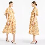 Sachin + Babi NWT Luciana Dress in Mustard Polka Dot Ikat Photo 4