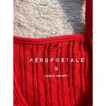 Aéropostale Women's Red Ribbed Knit Sleeveless Tank Top Standard Size S Photo 2