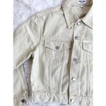 Guess Vintage Khaki Denim Trucker Jacket size large Photo 3